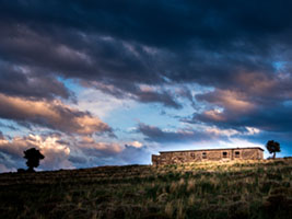 Dramatic moments of Light Before the Storm Aegina, Greece, architecture, church, clouds, dramatic sky, landscape, moody, sunset, weather