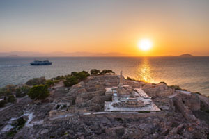 Ancient Kolona Temple during sunset Aegina, aigina, kolona, ΑΙΓΙΝΑ, κολωνα