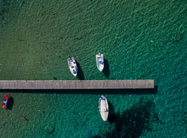 Boats from above 