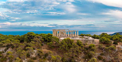 Temple of Aphaia Panorama Aegina, Aphaia, Aphaia temple, Greece, Temple of Aphaia, afaia, afaia temple, afea, ancient, ancient temple, archaeology, architecture, classical, culture, heritage, history, landmark, ruins, temple, travel